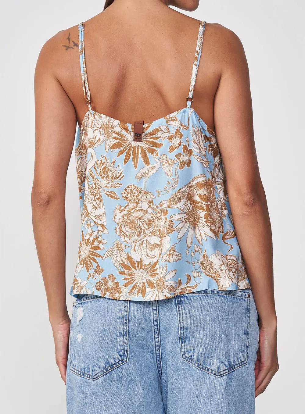 Blusa Cami Floral Leveza Estampados