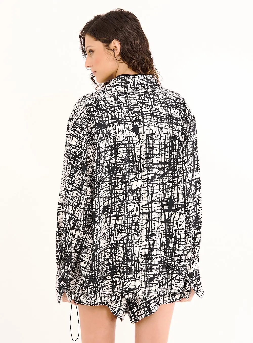 Jaqueta Feminina Estampa City Mess Estampados 2