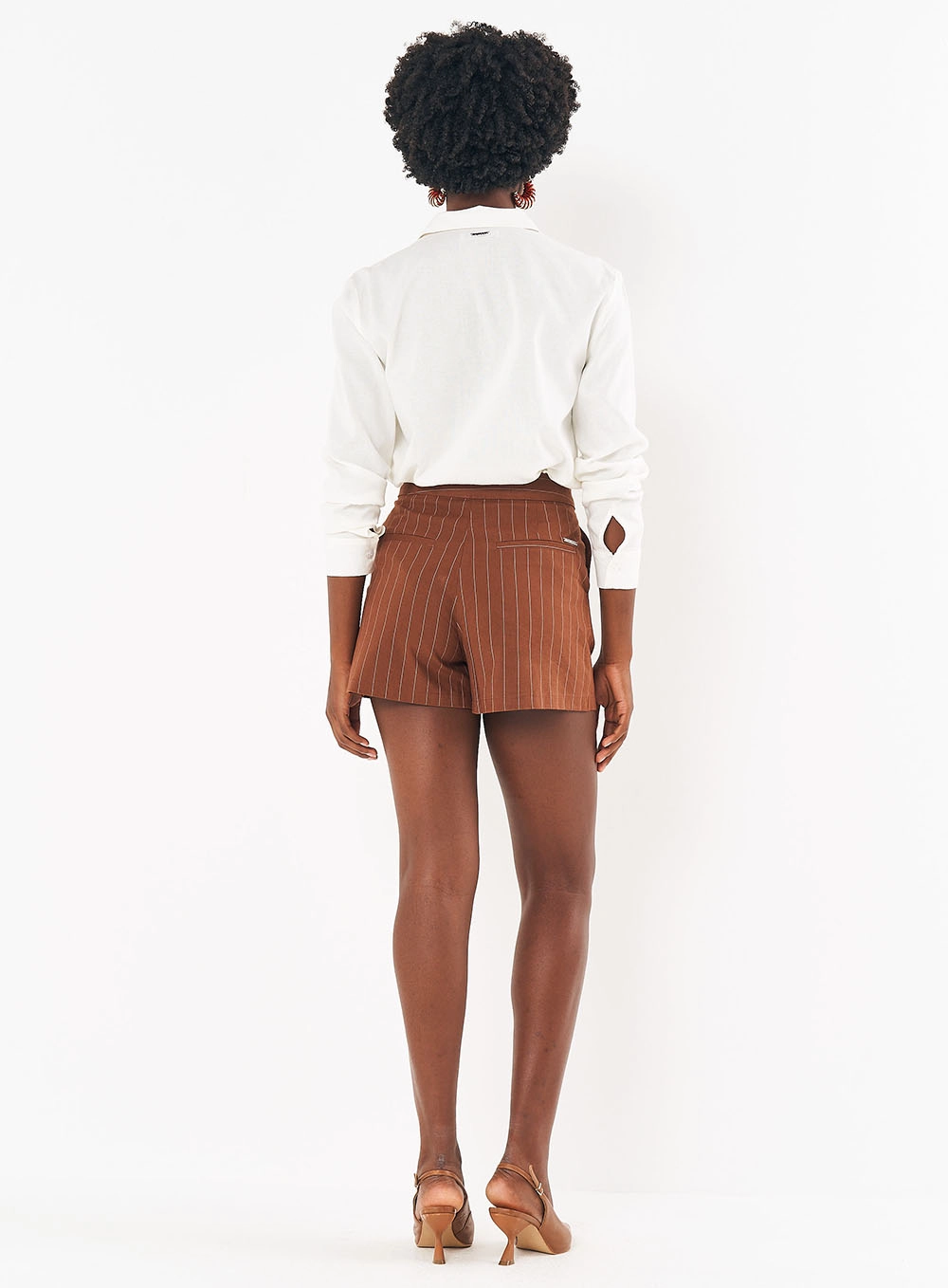 Camisa Feminina Manga Longa Com Detalhe Em Logo Off Shell