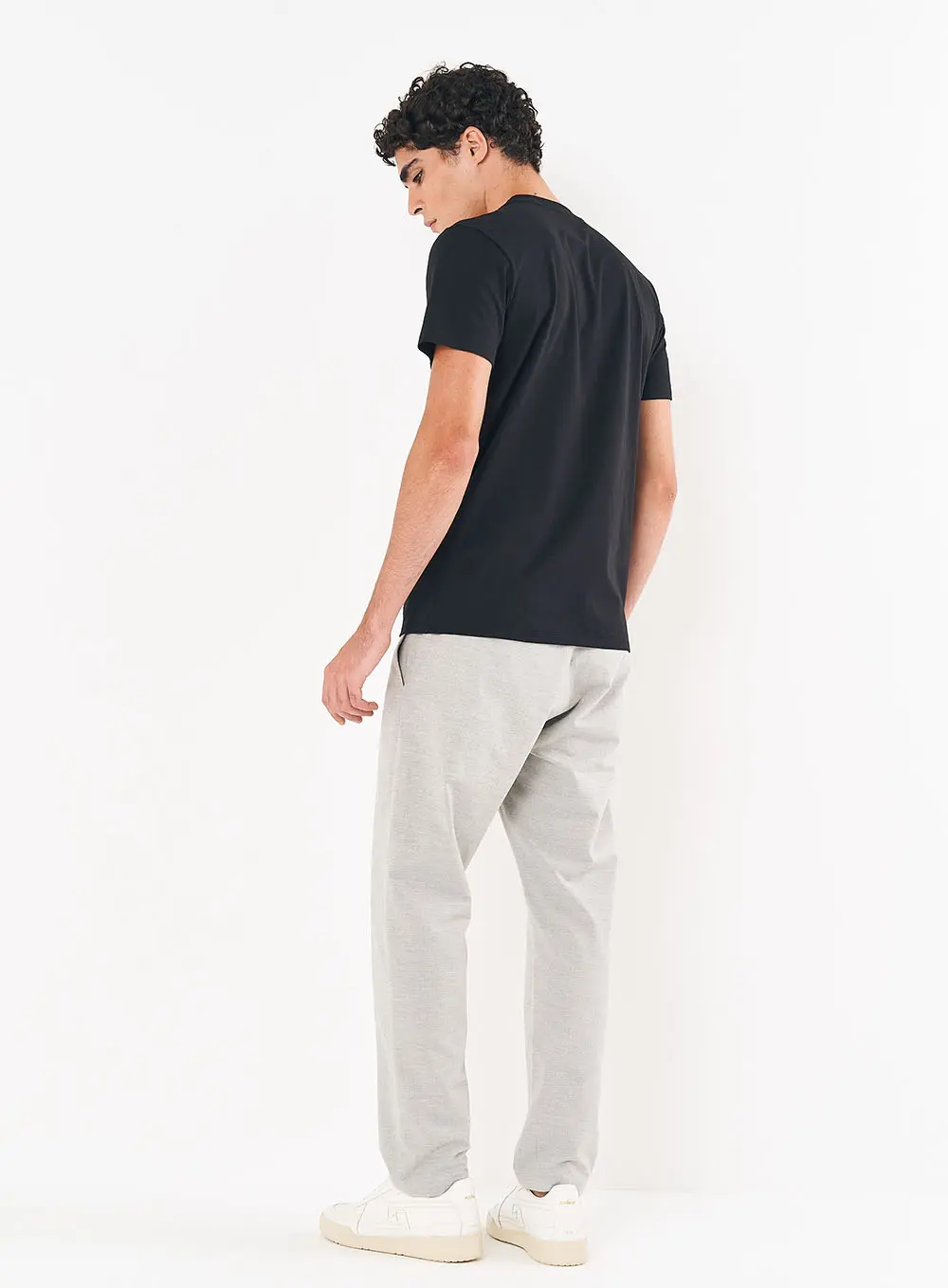 Calça Masculina Reta Moletom - Kein Cinza Gris
