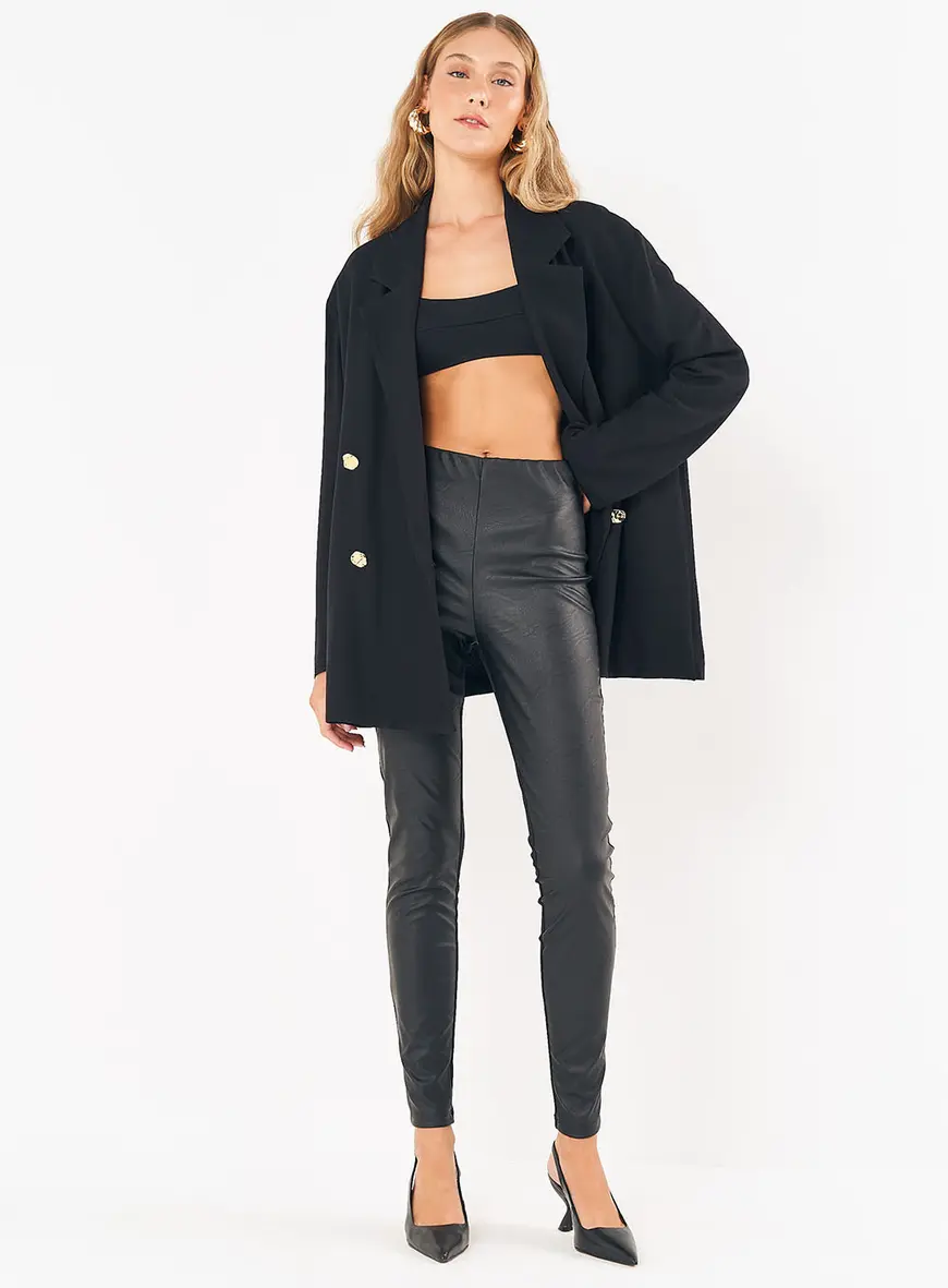 Calça Feminina Skinny Cintura Alta
