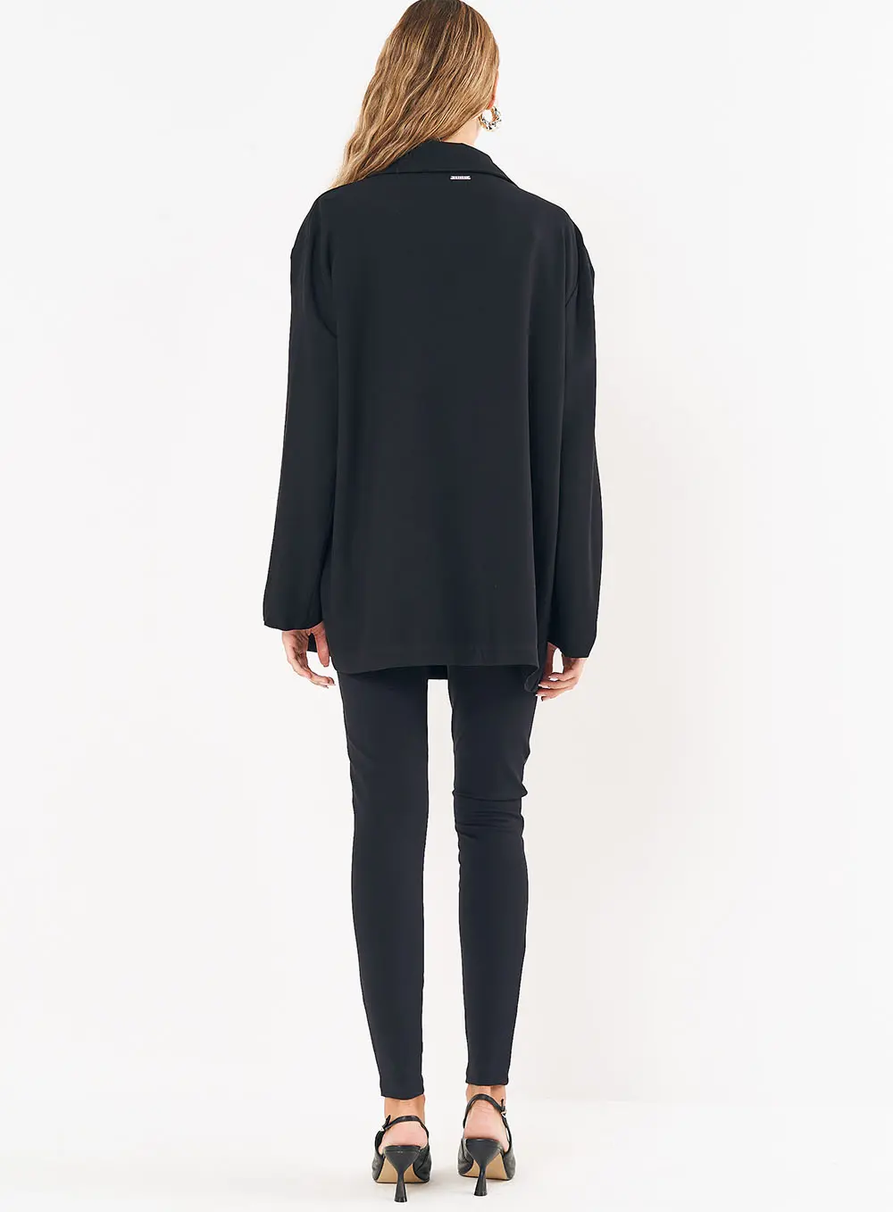 Calça Feminina Skinny Cintura Alta Preto