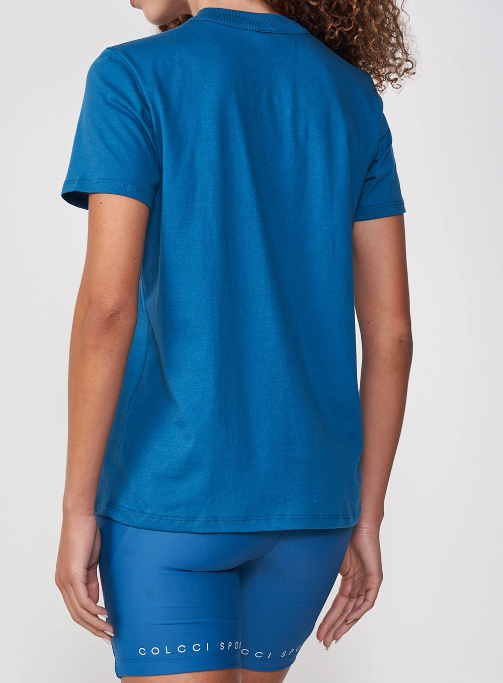 Camiseta Feminina Basic Comfort - Azul Azul