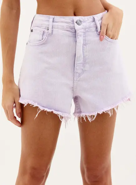 Short Sarja Maite  Barra Desfiada