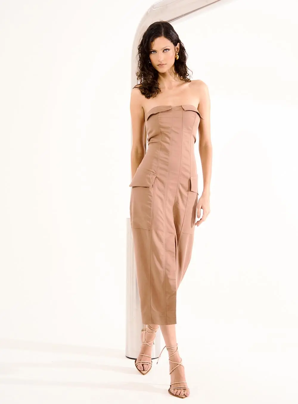Vestido Open Marrom 1