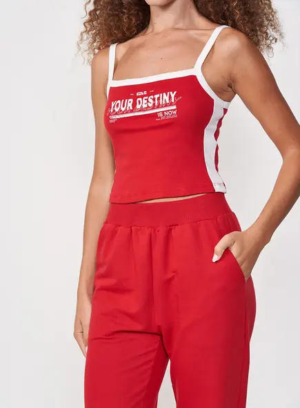 Regata Feminina Slim Com Alças Finas