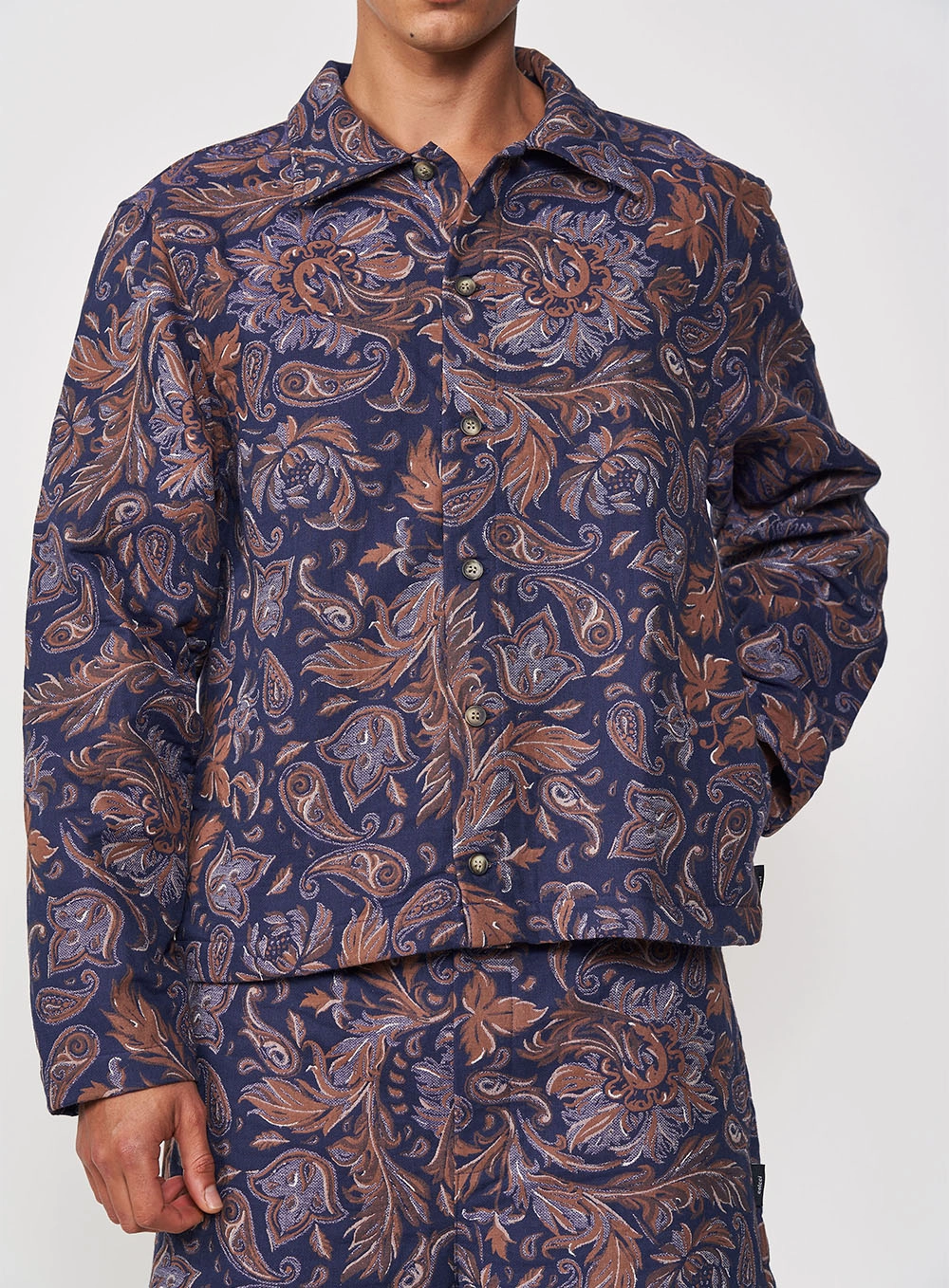 Jaqueta Jacquard Estampados