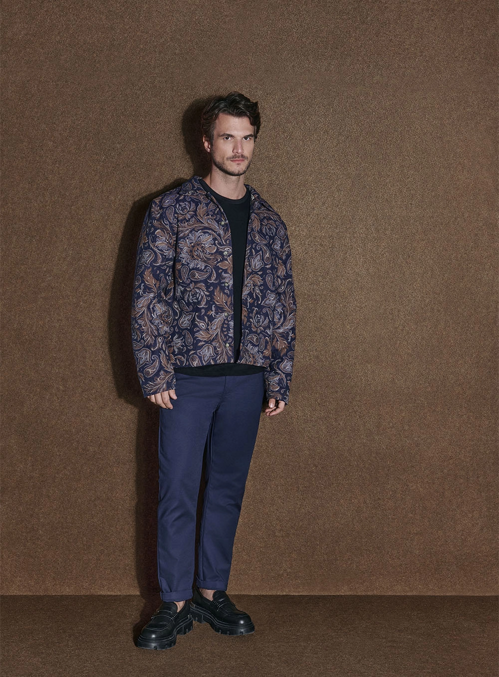 Jaqueta Jacquard Estampados