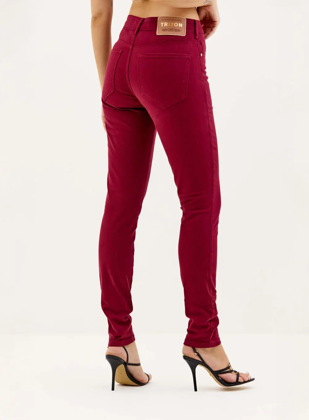 Calça Feminina Sarja Skinny - Michele Bordo 3