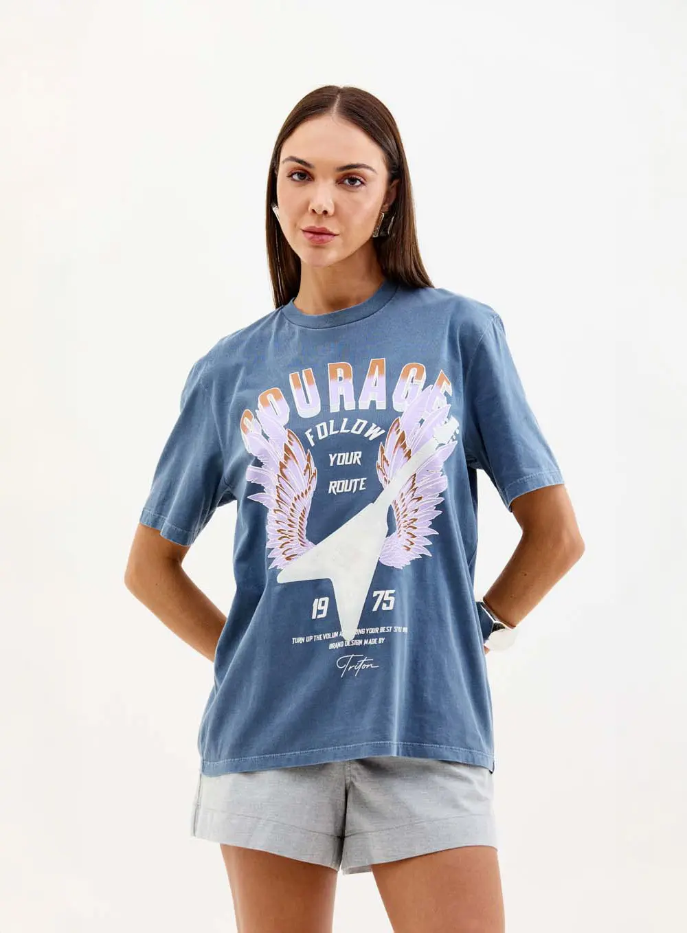 Camiseta Triton Cinza 1