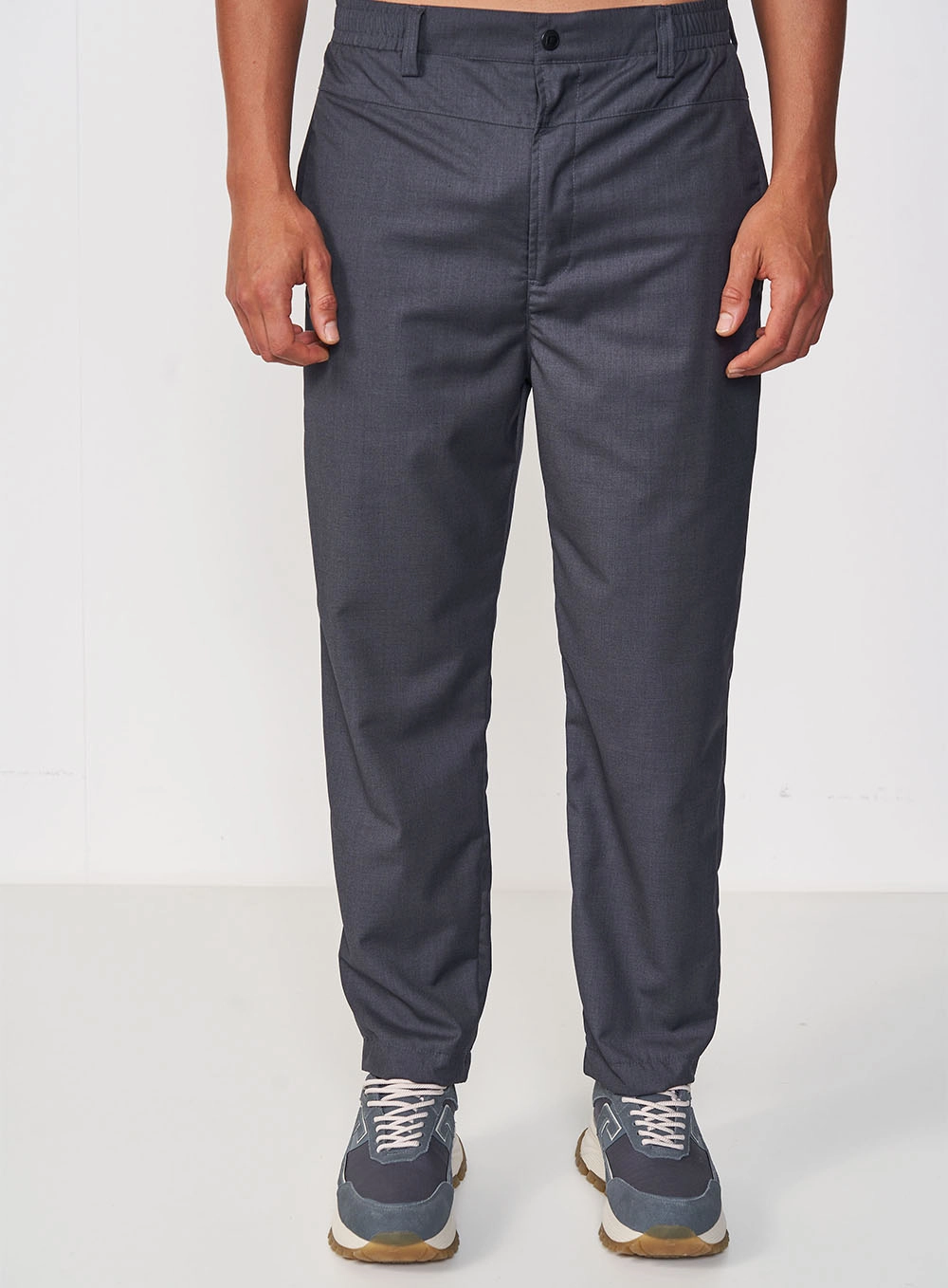 Calça Masculina Reta - Relax Cinza