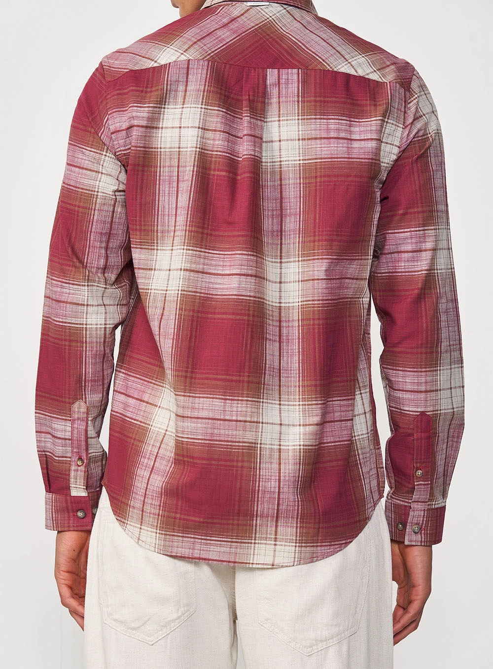 Camisa Masculina Manga Longa Xadrez Estampados