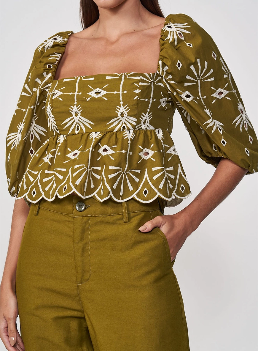Blusa Laise Com Amarração
