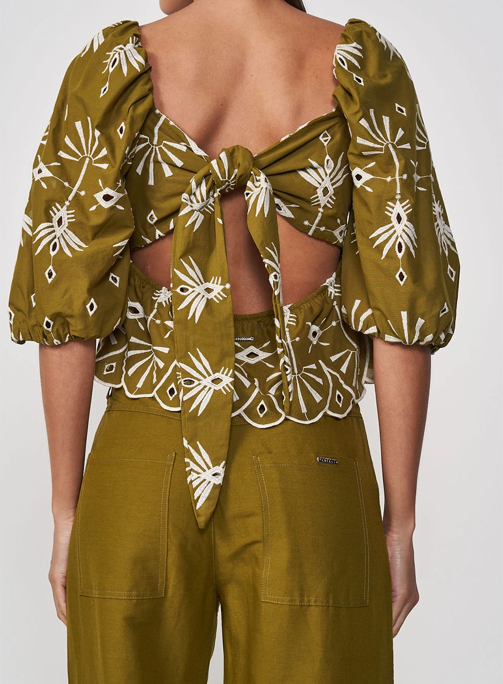 Blusa Laise Com Amarração Estampados