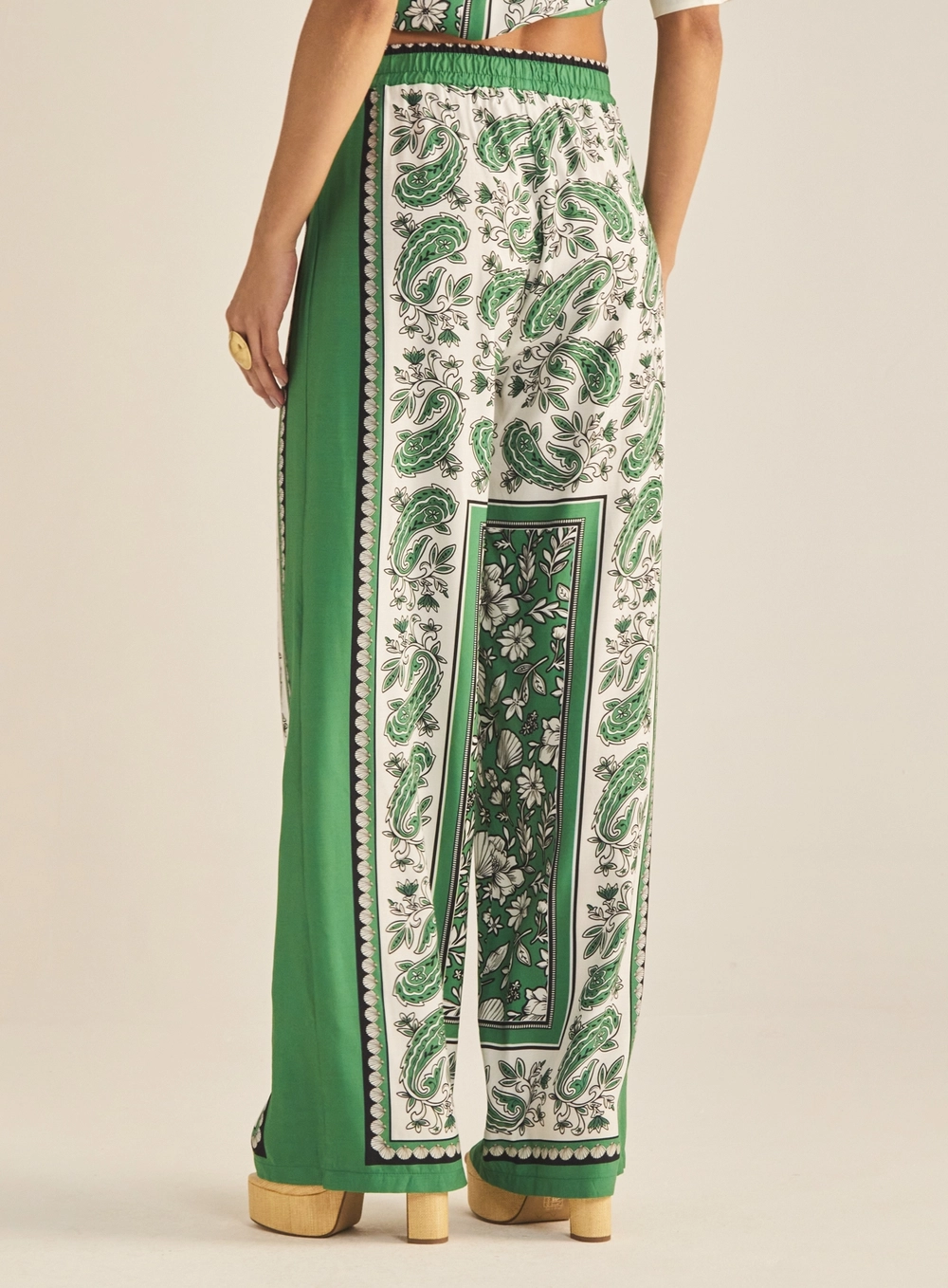 Calça Feminina Pantalona Estampada Estampados 4