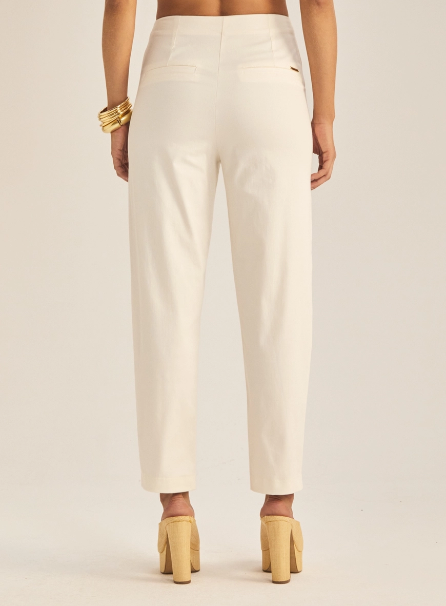 Calça Feminina Alfaiataria Slim Off Shell 4