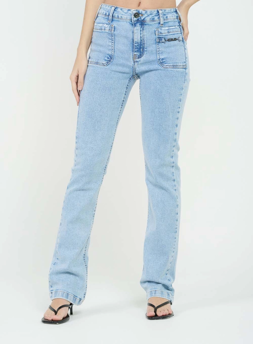 Calça Jeans Reta Stretch Índigo 2