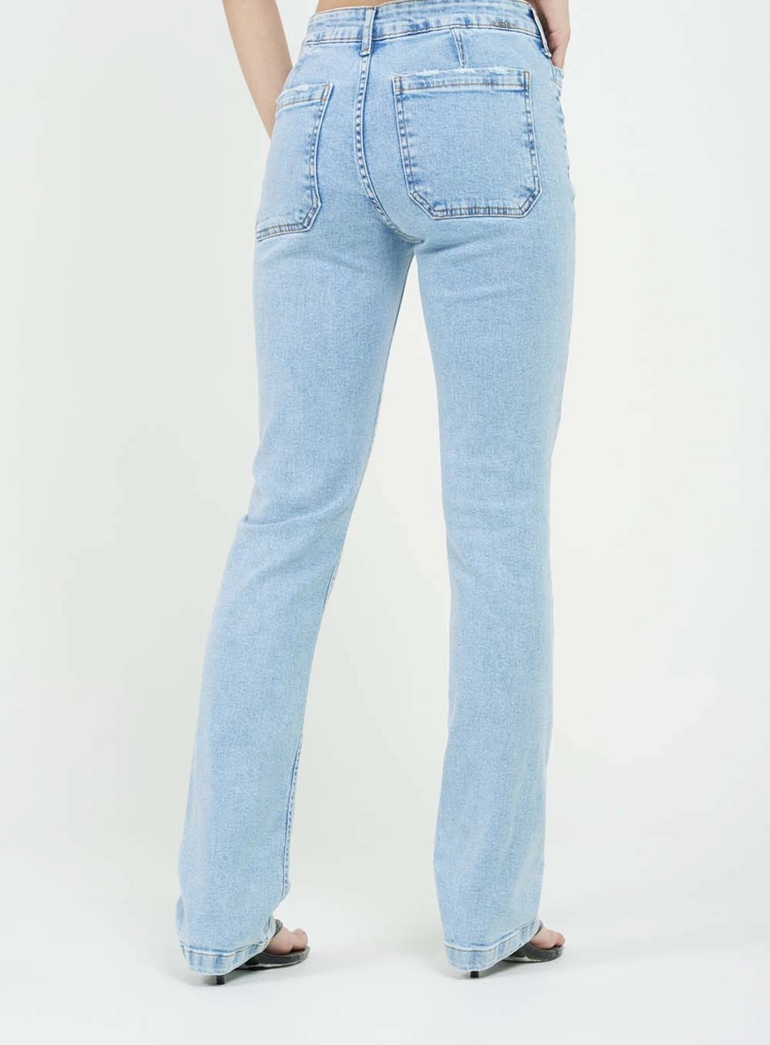 Calça Jeans Reta Stretch Índigo 3