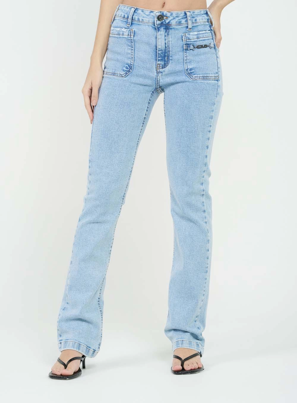 Calça Jeans Reta Stretch Índigo 2