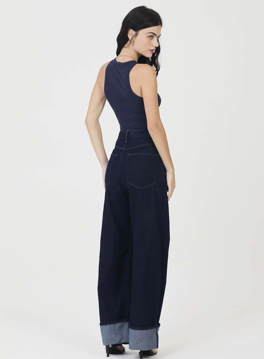 Calça Jeans Baggy Índigo 4