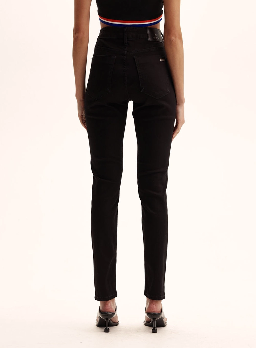 Calça Jeans Feminina Skinny - Michele Indigo Preto 4