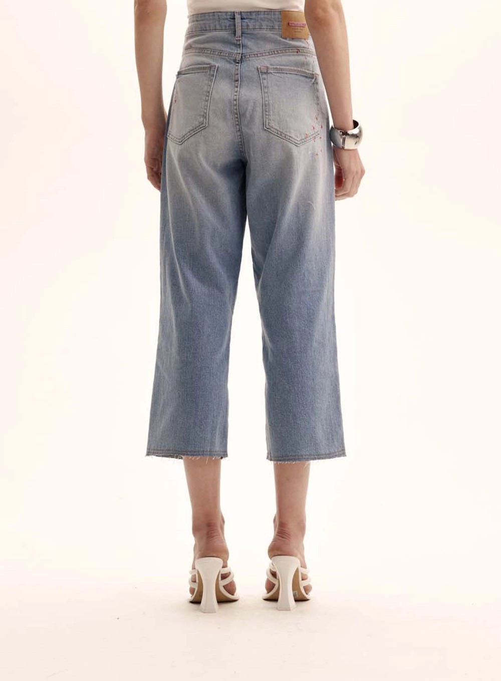 Calça Jeans Feminina Pantacourt - Carol Índigo 4