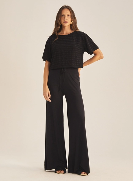 Camiseta Feminina Over Listrada