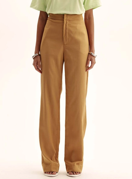 Calça Feminina Alfaiataria Comfort Pantalona