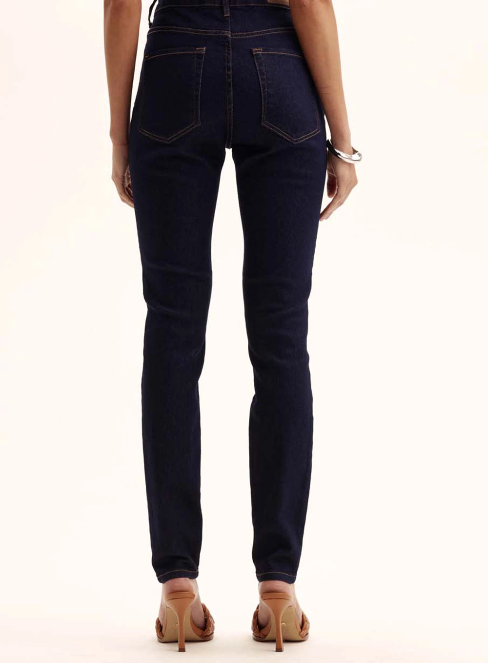 Calça Jeans Feminina Skinny - Michele Índigo 4