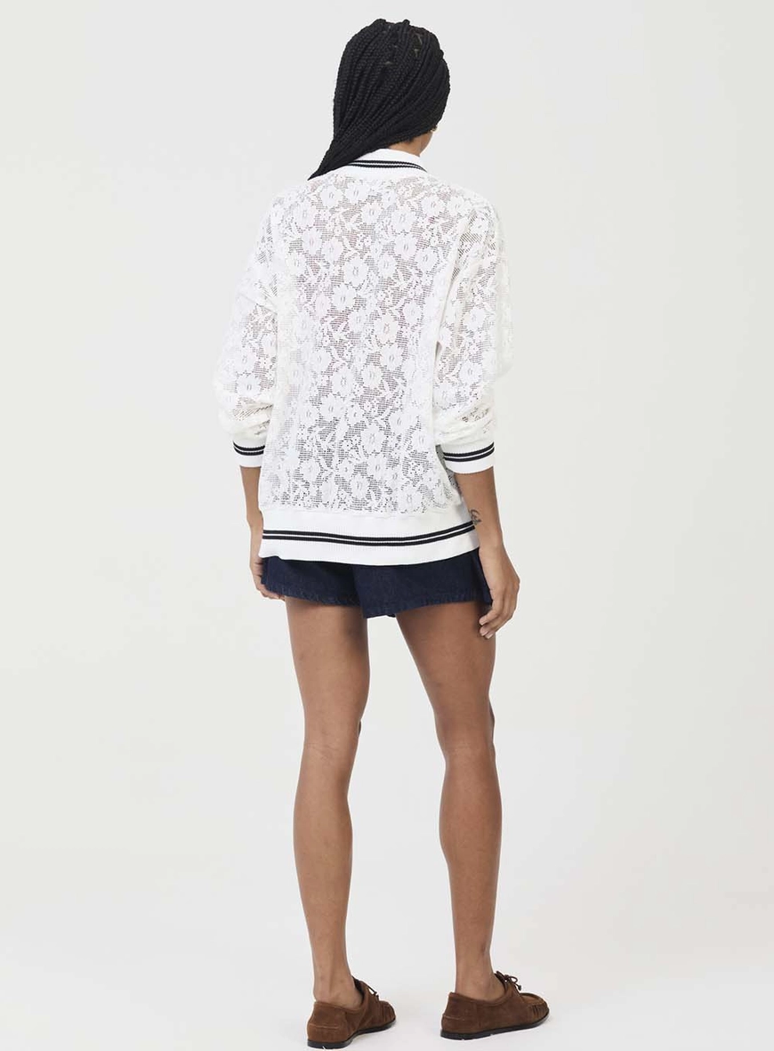 Short Saia Jeans Feminina Com Pregas Índigo 4
