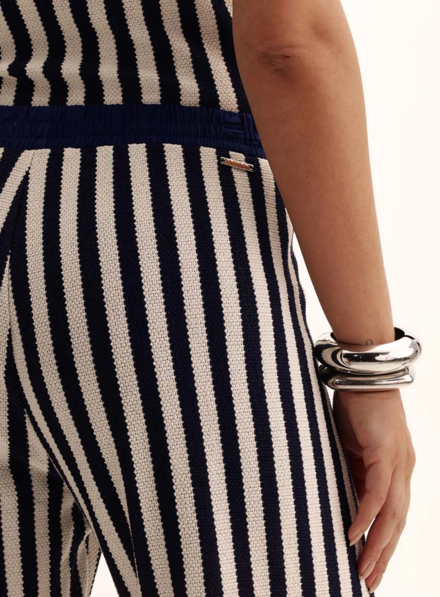 Calça Feminina Flare Navy Estampados 3