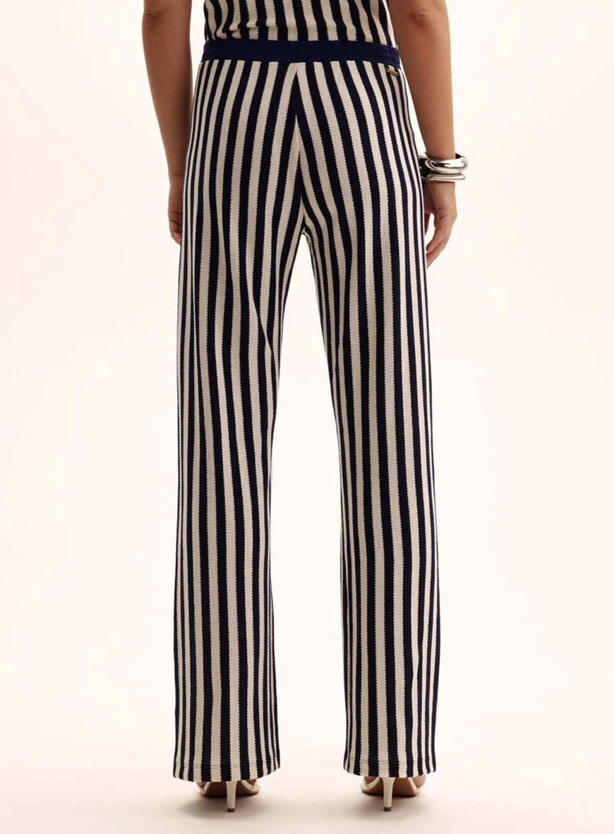 Calça Feminina Flare Navy Estampados 4