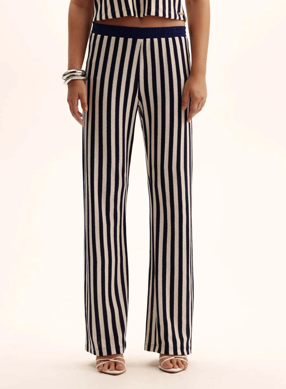 Calça Feminina Flare Navy Estampados 2