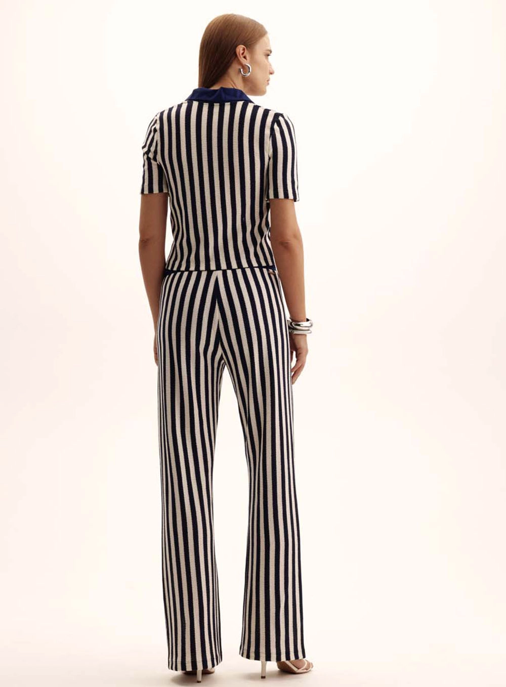 Calça Feminina Flare Navy Estampados 5