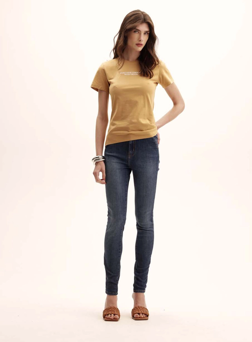 Calça Jeans Feminina Bolso Faca - Gisele Índigo 1