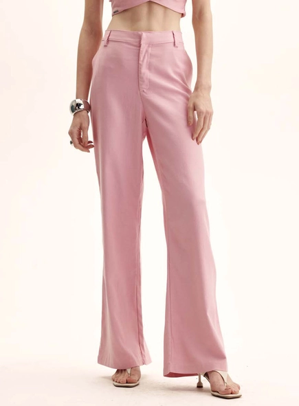 Calça Feminina Alfaiataria Reta Flare