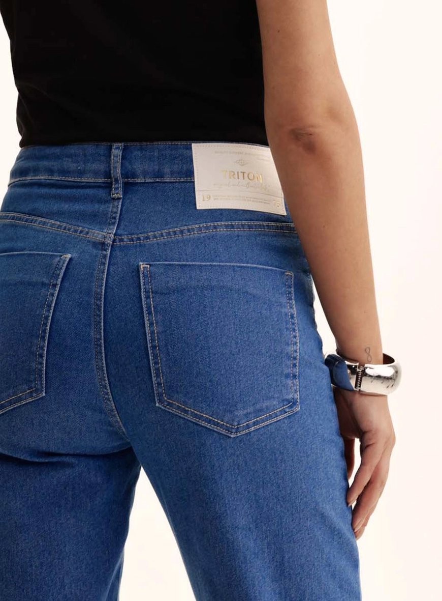 Calça Feminina Flare - Laura Índigo 5
