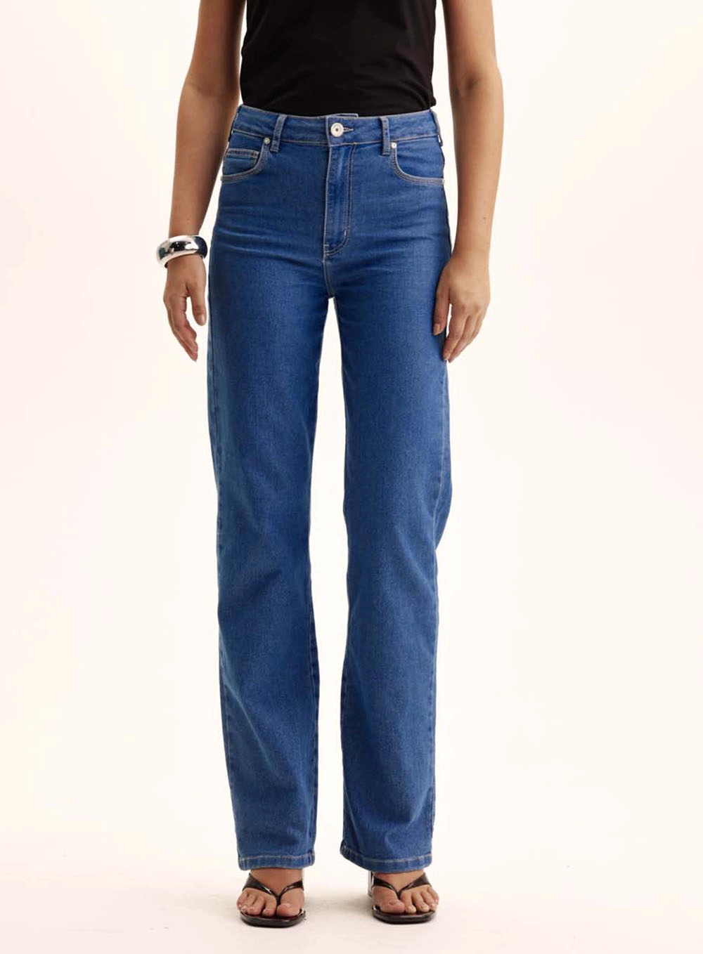 Calça Feminina Flare - Laura Índigo 2