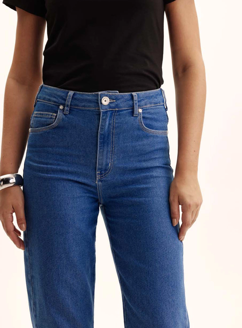 Calça Feminina Flare - Laura Índigo 3
