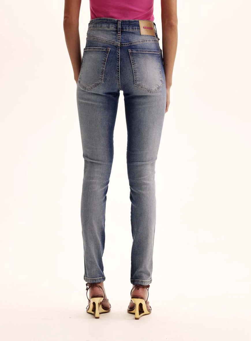 Calça Jeans Feminina - Michele Índigo 4