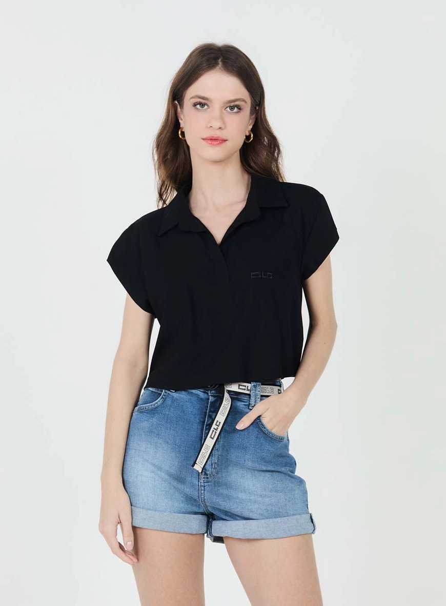 Polo Comfort Alfaiataria Preto 2