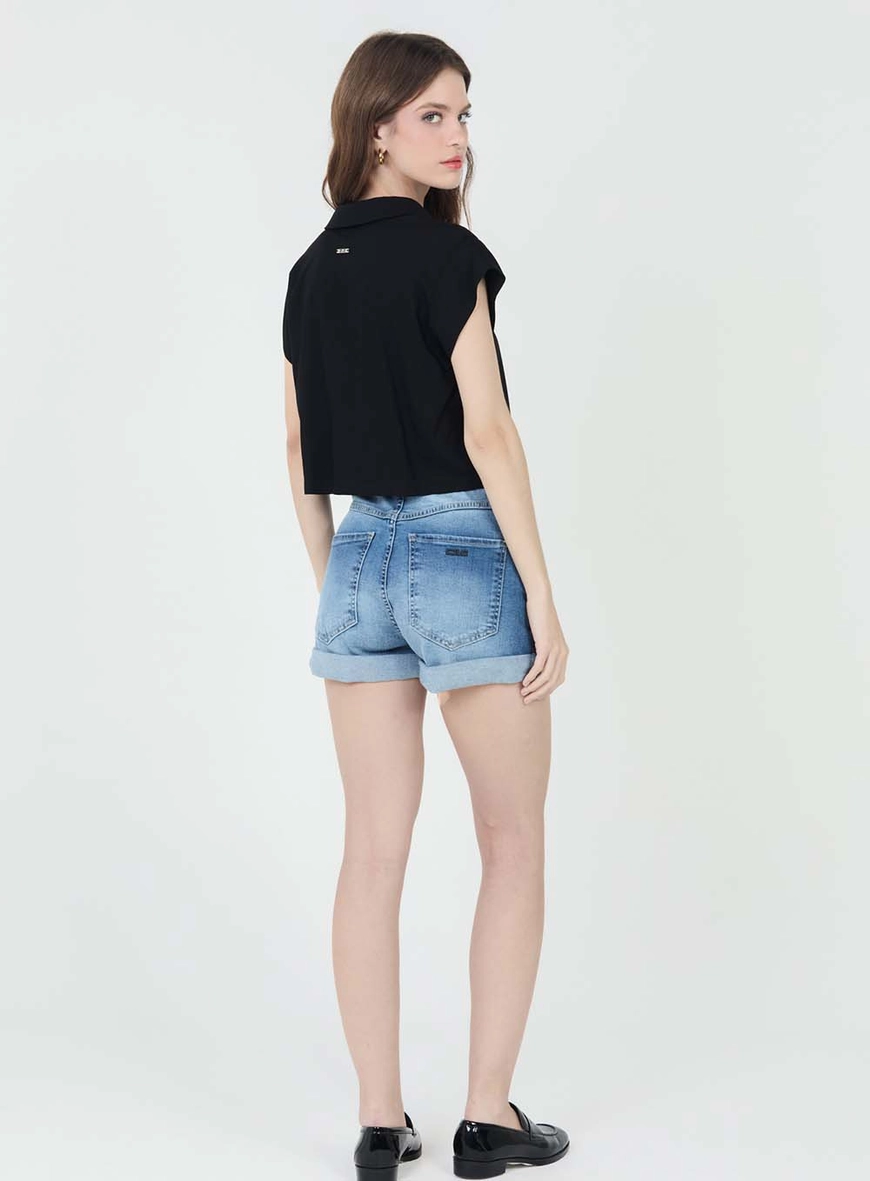 Polo Comfort Alfaiataria Preto 4