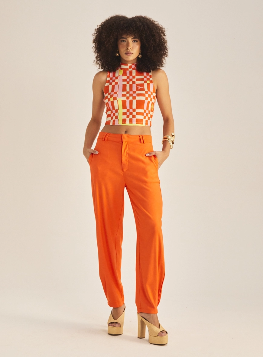 Regata Feminina Slim Gola Alta Estampada Estampados 3