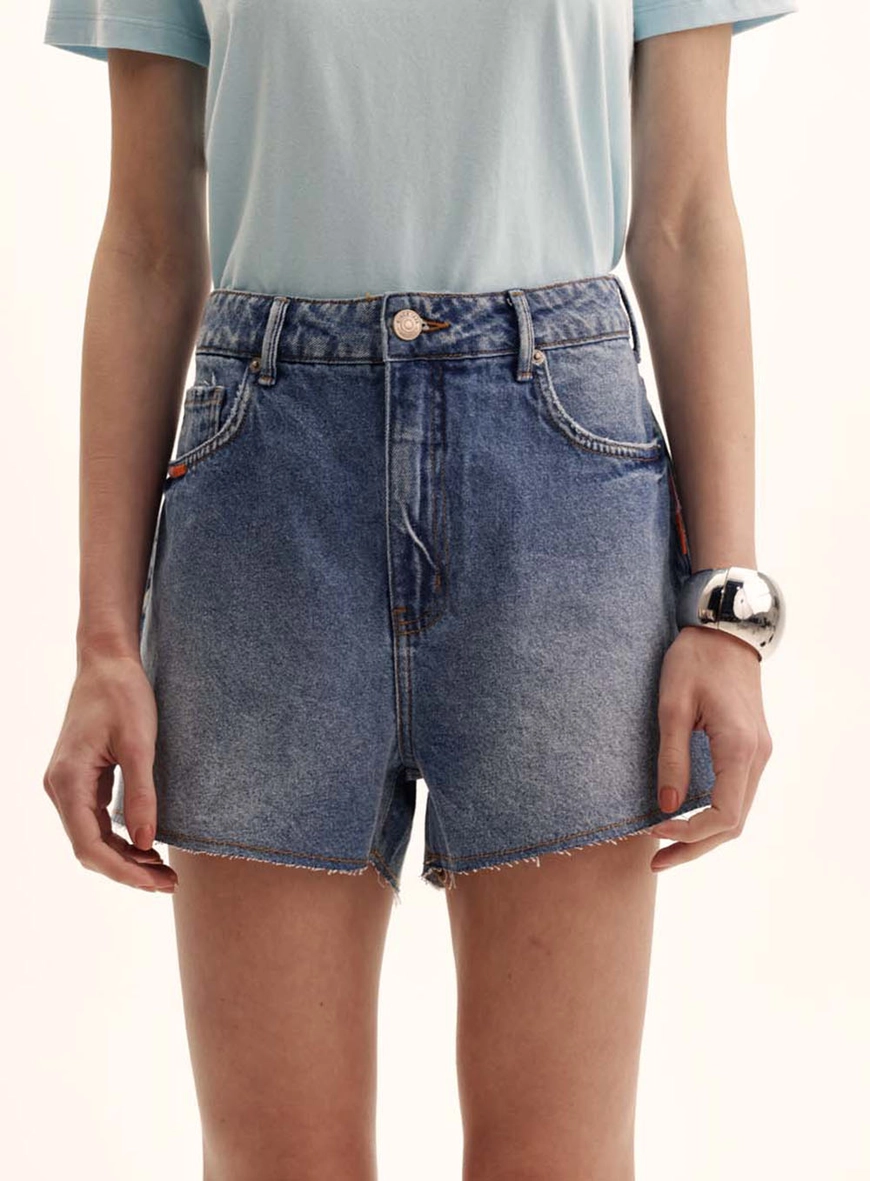 Short Jeans Feminino - Maite Índigo 1