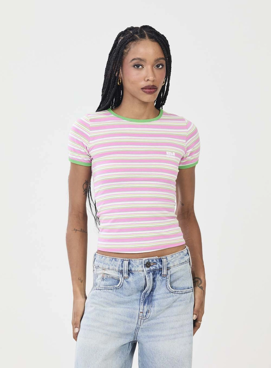 Camiseta Baby Look Listrada Clc Estampados 2