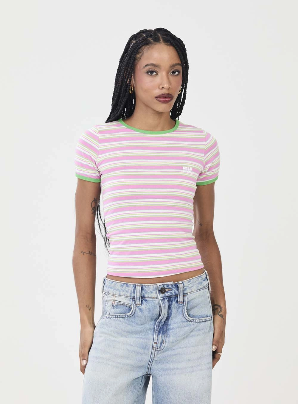 Camiseta Baby Look Listrada Clc Estampados 2