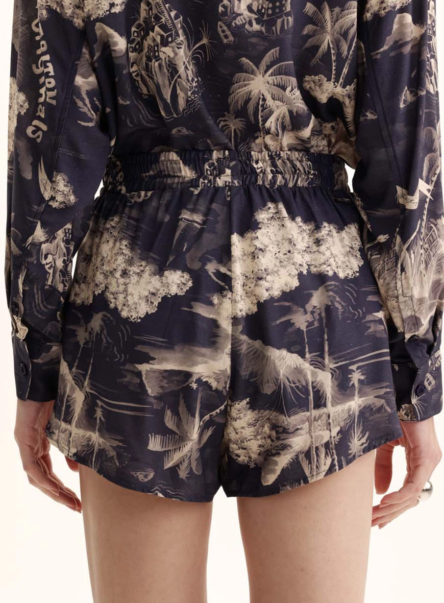 Short Feminino Comfort Seaside Breeze Estampados 3