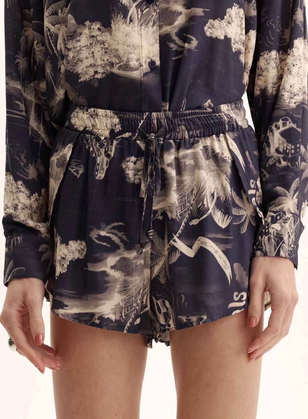 Short Feminino Comfort Seaside Breeze Estampados 2