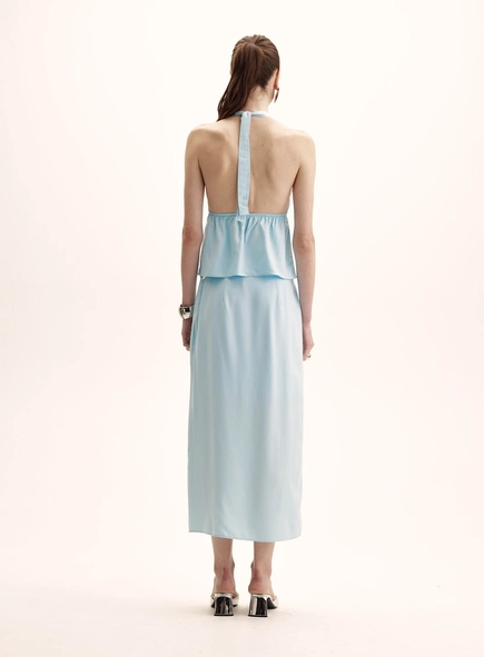 Saia Midi Comfort Com Fenda
