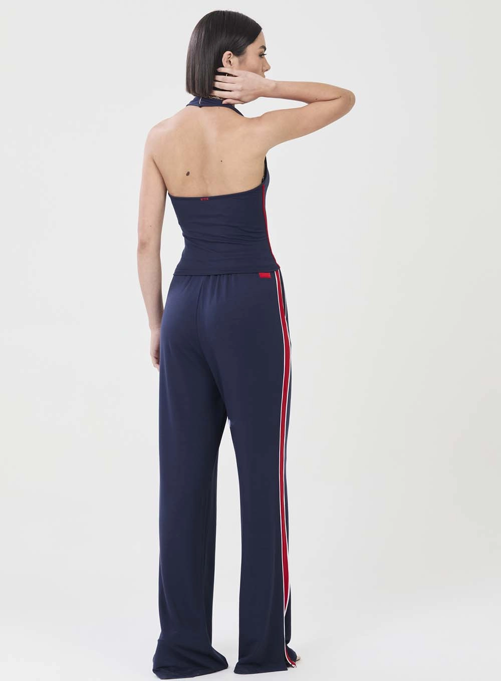 Blusa Slim Frente Única Azul 4